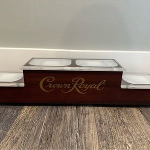 Crown Royal 4 bottle lighted display